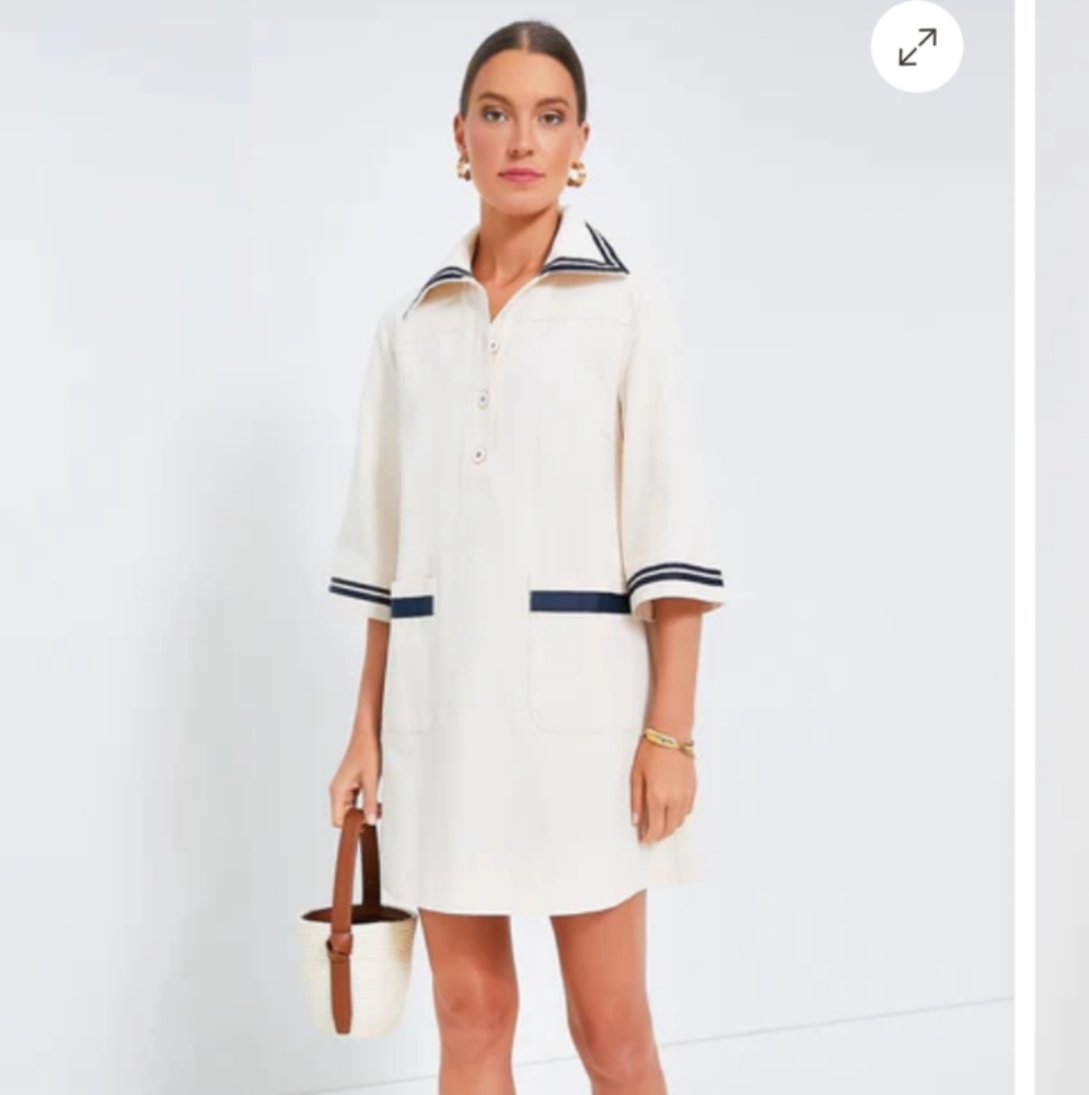 NWT Pomander Place Gardenia Hart Shirt Dress | XXL